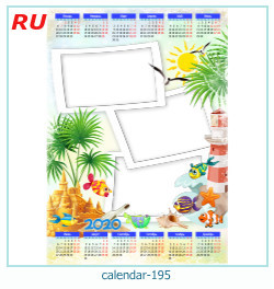 calendar photo frame 195