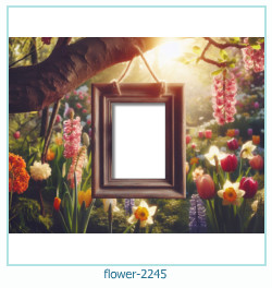 flower photo frame 2245