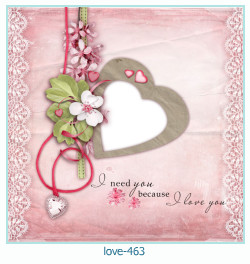 love Photo frame 463