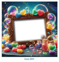 romantic photo frame 884